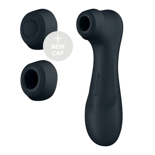 Satisfyer Pro 2 Generation 3 - Dark Grey - Dark Grey Touch-Free USB-Rechargeable Clitoral Stimulator — image 2 of 7