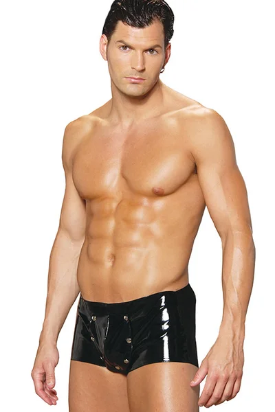 Elegant Moments Vixen Mens Vinyl Shorts — image 3 of 4