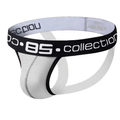 club jox 85 collection perforated pouch white xxl jockstrap
