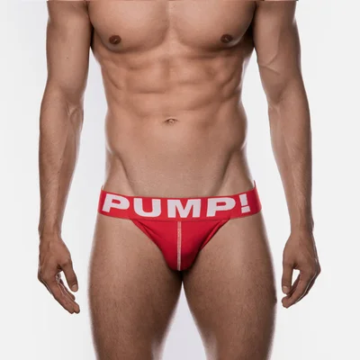club jox pump pu5106 red l jockstrap