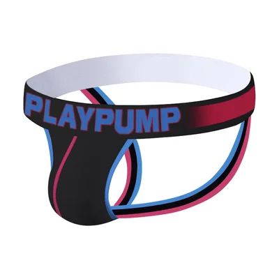 club jox playpump pp9115 red l jockstrap