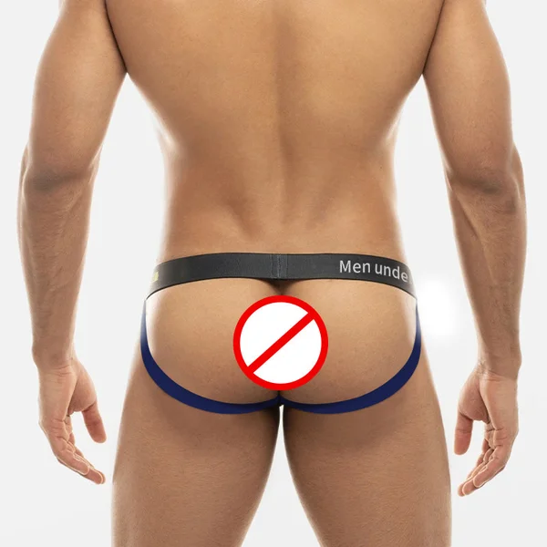 CLUB JOX PUMP PRIDE MP294 BLUE JOCKSTRAP — image 10 of 10