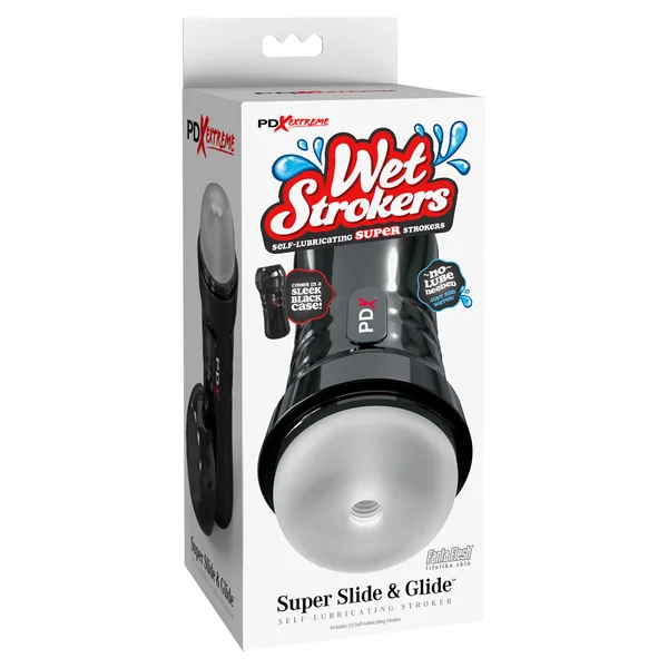 PDX Extreme Wet Strokers Super Slide & Glide - Clear Stroker — image 6 of 6