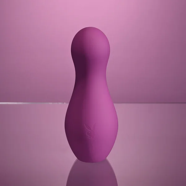 Playboy Pleasure THE JET SET - TAPPING - Purple 10.2 cm Tapping Stimulator with Charging Case — image 6 of 9