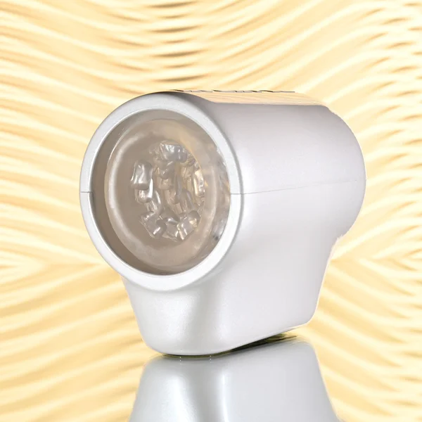 Playboy Pleasure SPIN DOCTOR - White USB Rechargeable Vibrating & Spinning Stroker — image 3 of 9