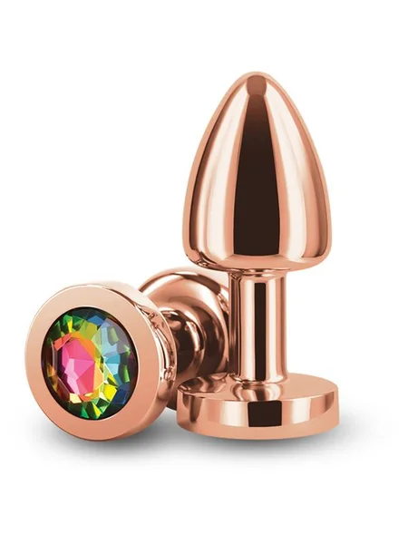 Rear Assets Petite - Rose Gold with Rainbow Gem — image 5 of 6
