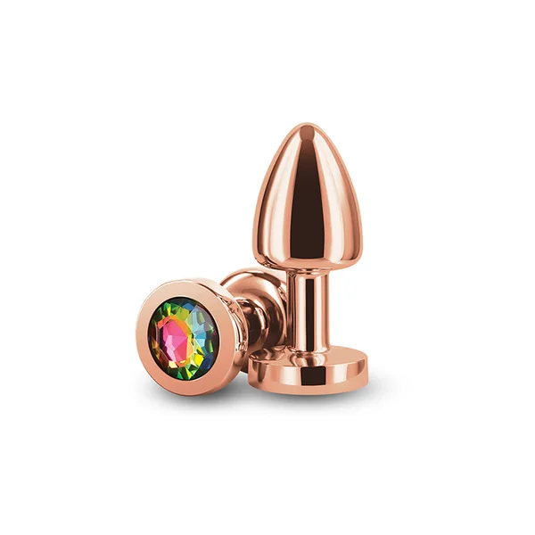 Rear Assets Petite - Rose Gold with Rainbow Gem — image 3 of 3