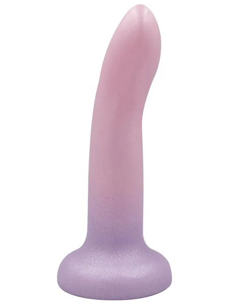 Pleasures by Playful 5 inch Dong - Pink to Purple — image 6 of 6