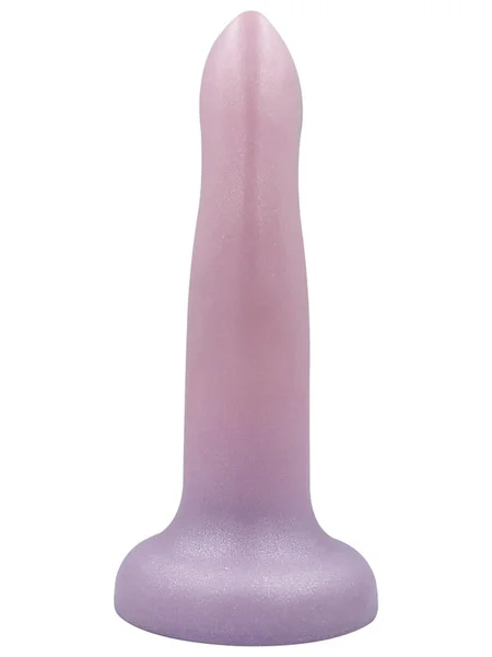 Pleasures by Playful 6 inch Dong - Pink to Purple — image 5 of 7