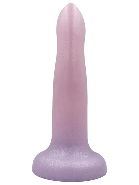 Pleasures by Playful 6 inch Dong - Pink to Purple — image 4 of 7