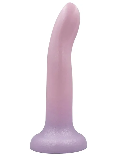 Pleasures by Playful 7 inch Dong - Pink to Purple — image 5 of 7