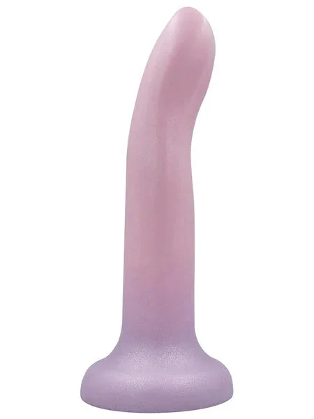 Pleasures by Playful 7 inch Dong - Pink to Purple — image 2 of 7