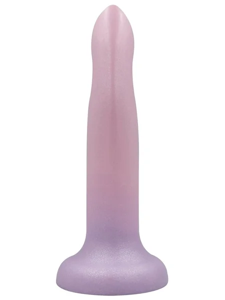 Pleasures by Playful 7 inch Dong - Pink to Purple — image 6 of 7