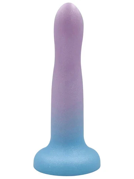 Pleasures by Playful 5 inch Dong - Purple to Blue — image 3 of 7