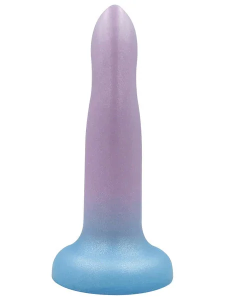 Pleasures by Playful 6 inch Dong - Purple to Blue — image 4 of 7
