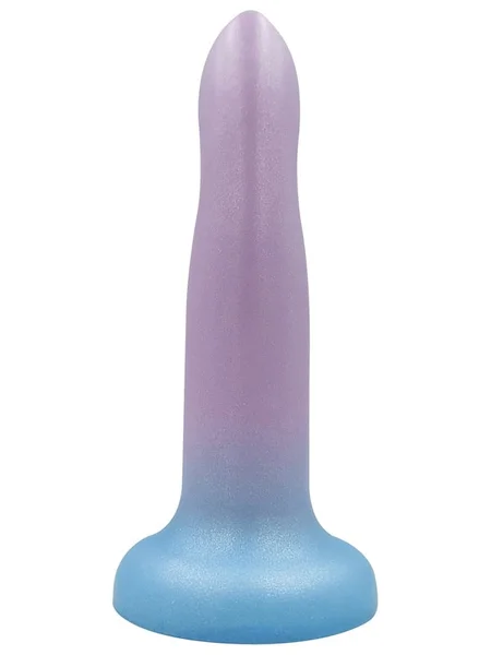 Pleasures by Playful 6 inch Dong - Purple to Blue — image 5 of 7