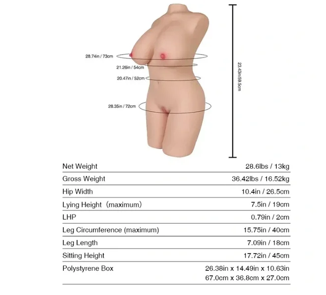 Tantaly DONNA Body Sex Doll - FAIR — image 8 of 9