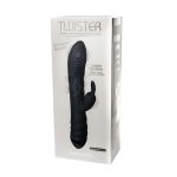 Adrien Lastic Twister Black Vibrator — image 3 of 4