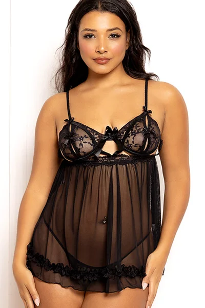 Seven Til Midnight Kiss Me 2 Piece Babydoll Set — image 7 of 12