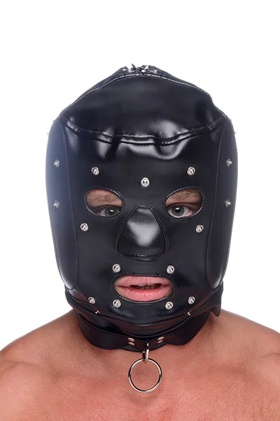 Master Series Muzzled Universal BDSM Hood with Removable Muzzle