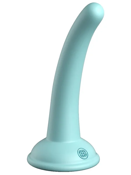 Dillio Platinum Curious Five 5in Teal Dildo — image 2 of 5