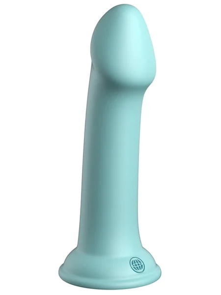 Dillio Platinum Big Hero 6in Teal Dildo — image 2 of 5