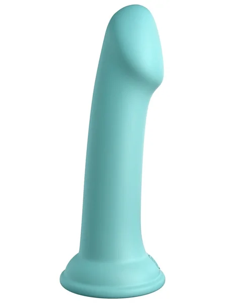 Dillio Platinum Big Hero 6in Teal Dildo — image 4 of 5
