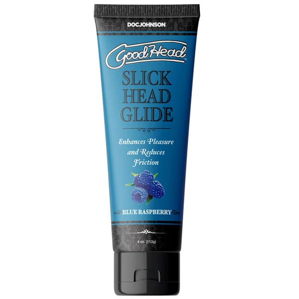 GoodHead Slick Head Glide - Blue Raspberry - Blue Raspberry Flavoured Lubricant - 120 ml Tube — image 2 of 3