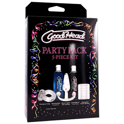 doc johnson good head 5 piece party pack oral pleasure kit