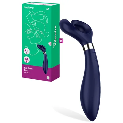 satisfyer endless fun multi use 925 couples vibrator
