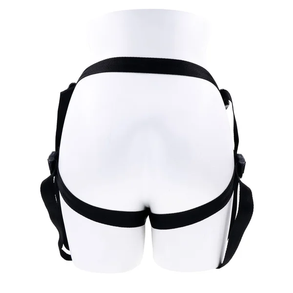 SPORTSHEETS Dual Desires Strap On - Black Adjustable Strap-On Harness (No Probe Included) — image 6 of 9