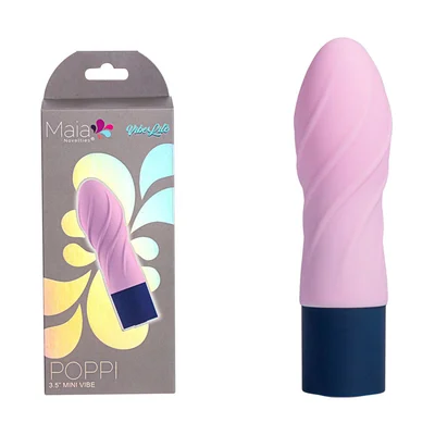maia poppi light pink 89 cm usb rechargeable bullet
