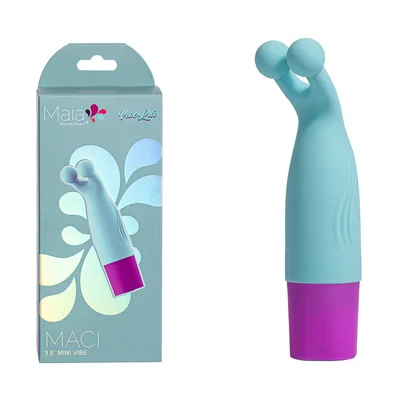 maia maci light blue 89 cm usb rechargeable bullet
