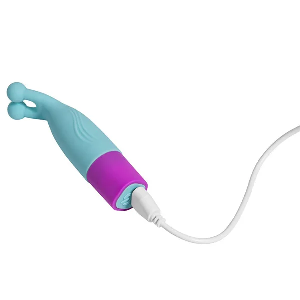 Maia MACI - Light Blue 8.9 cm USB Rechargeable Bullet — image 5 of 6