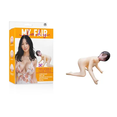 my fair lady inflatable doggy style doll