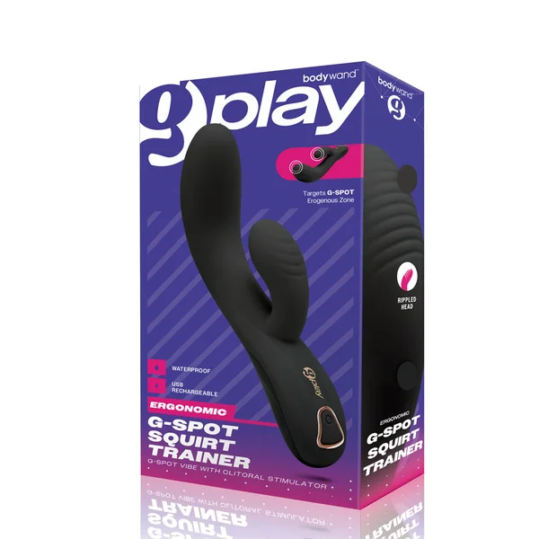 Bodywand G-Play G-Spot Squirt Trainer - Black 19 cm USB Rechargeable Vibrator — image 4 of 4