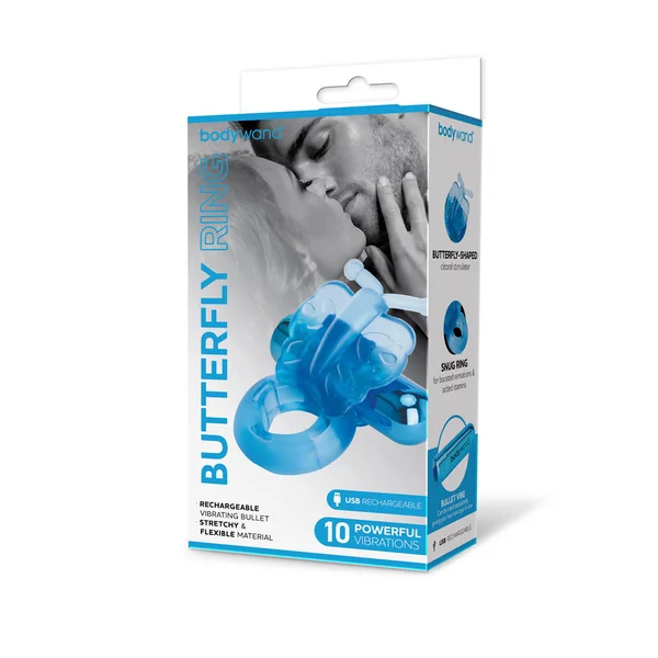 Bodywand Rechargeable Butterfly Ring — image 3 of 5
