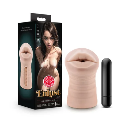 enlust nicole vibrating oral stroker