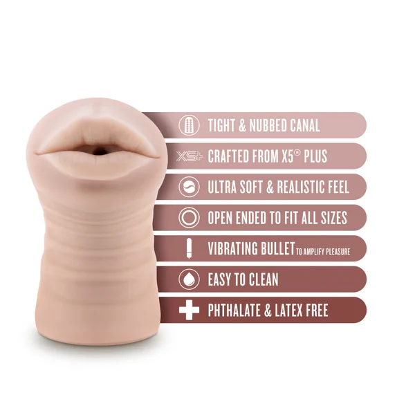 EnLust - Nicole Vibrating Oral Stroker — image 2 of 7