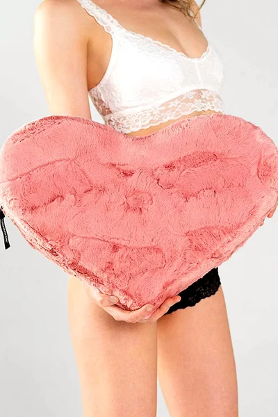 Liberator Faux Fur Heart Sex Positioning Wedge — image 5 of 9