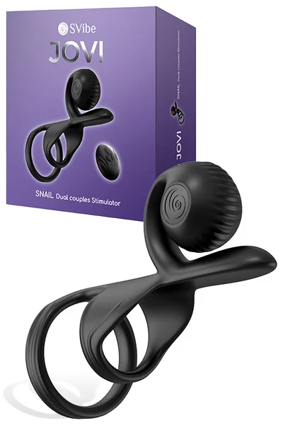 SVibe Jovi Remote Controlled Couples Dual Stimulator & Cock Ring — image 7 of 12