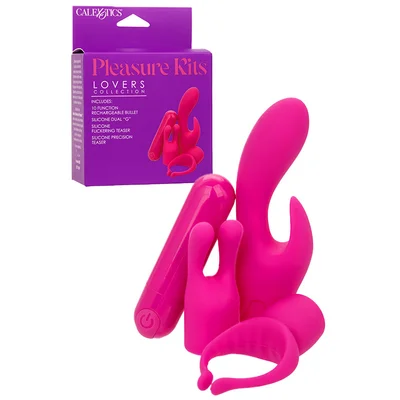 calexotics pleasure kits 4 piece lovers collection