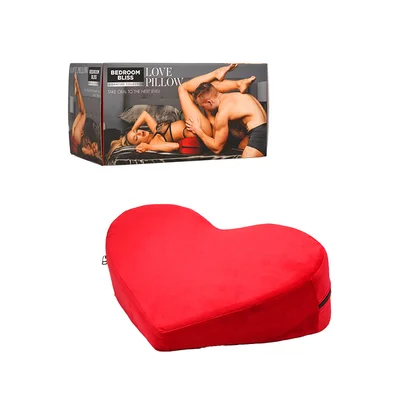 bedroom bliss love pillow 1825 heart shaped position pillow