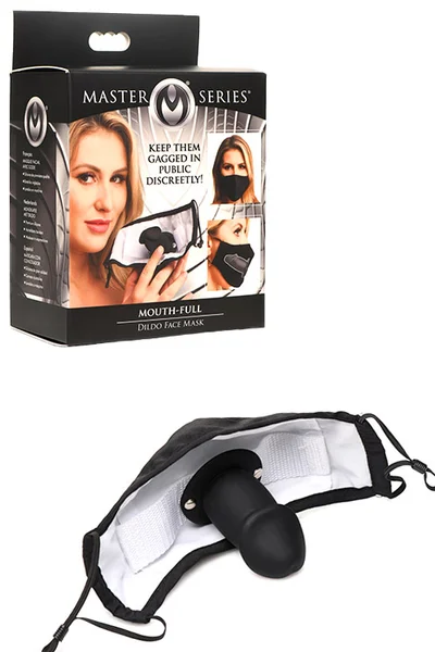 Master Series Mouthful Dildo Face Mask — image 6 of 15