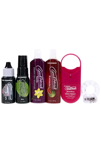 Doc Johnson Goodhead Sensations Oral Pleasure Kit (6 Piece) — image 4 of 6