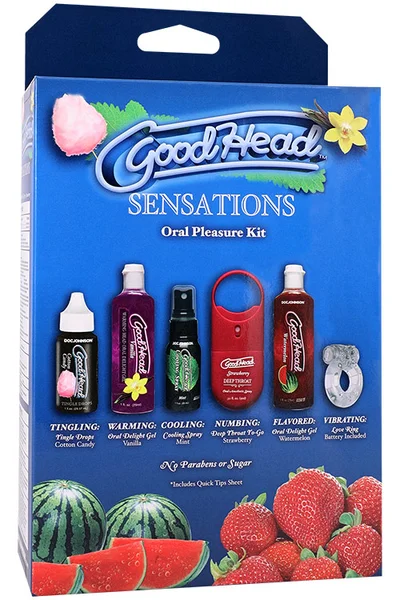 Doc Johnson Goodhead Sensations Oral Pleasure Kit (6 Piece) — image 3 of 6