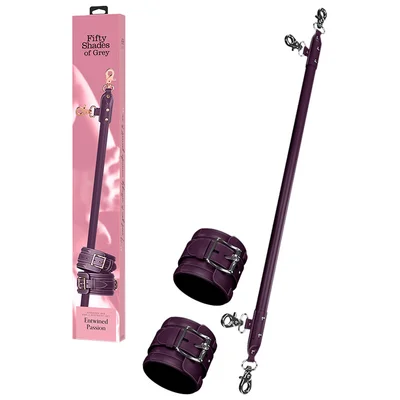 fifty shades entwined passion 307 spreader bar ankle restraint set