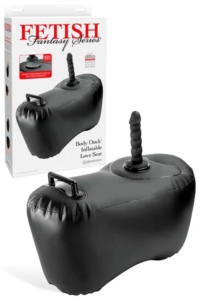 Pipedream Fetish Fantasy Series Body Dock Inflatable Love Seat With Suction Cup Dildo — image 7 of 18