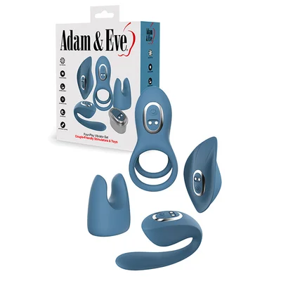 adam and eve four play couples vibrator set