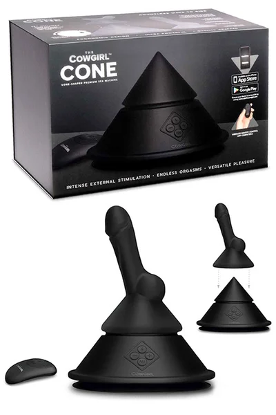 Cowgirl Cone Sex Machine with Two Attachments — image 7 of 18